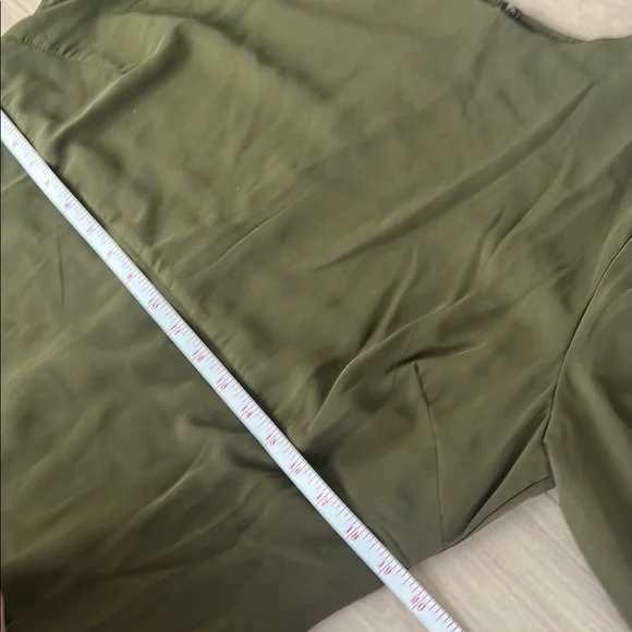 ASOS DESIGN embroidered cuff and hem maxi dress in khaki - Picture 9 of 15